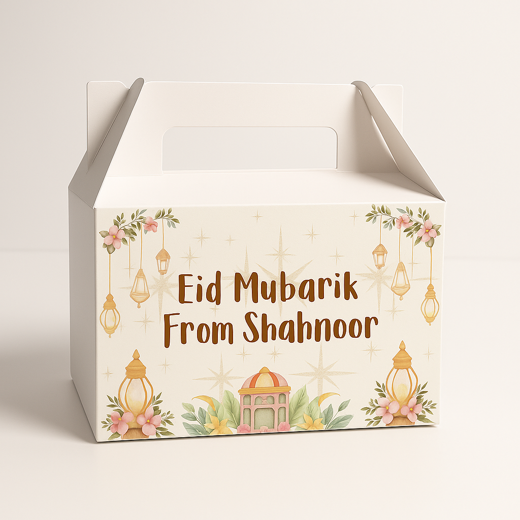 10 Pieces of Goodies Box with Custom Design