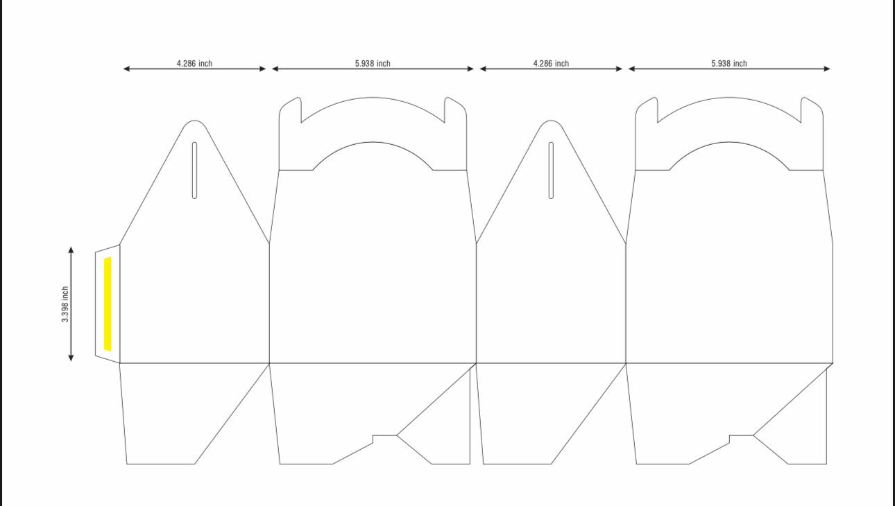 10 Pieces of Goodies Box with Custom Design